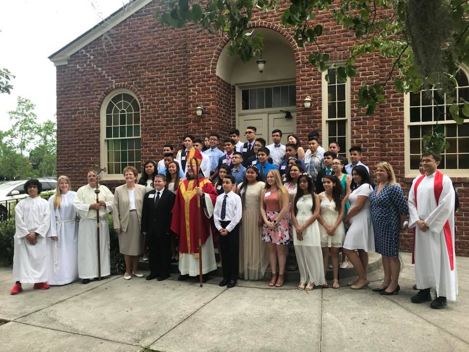 Sr Georgette at Our lady Lourdes Parish in GA